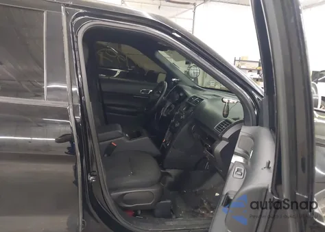 2018 Ford Police Interceptor из США, поврежденный, VIN 1FM5K8AR0JGC75626